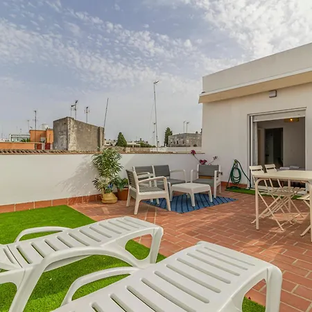 Allo Morenos V Centro Gran Terraza Apartamento