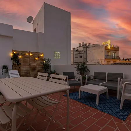 شقة Allo Morenos V Centro Gran Terraza جيريز