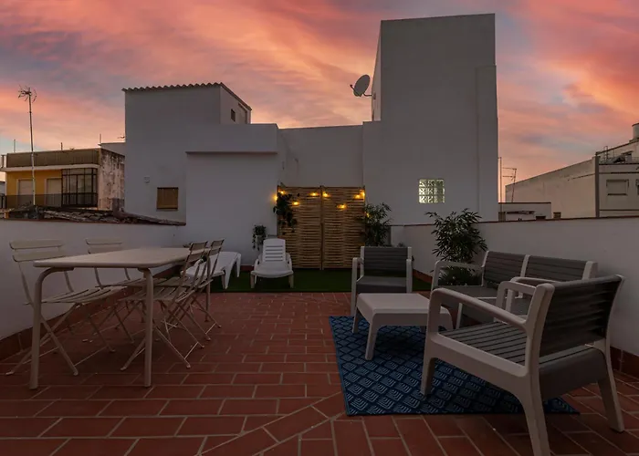 Allo Morenos V Centro Gran Terraza Lägenhet Jerez de la Frontera